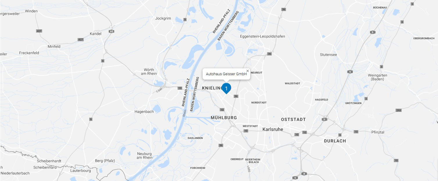 Dealer map